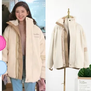 

Faux Fur Thick Coat For Women 2020 Autumn Warm Soft Loose Fur Jacket Female Outerwear Zipper Plush Ladies Casual Winter Overcoat