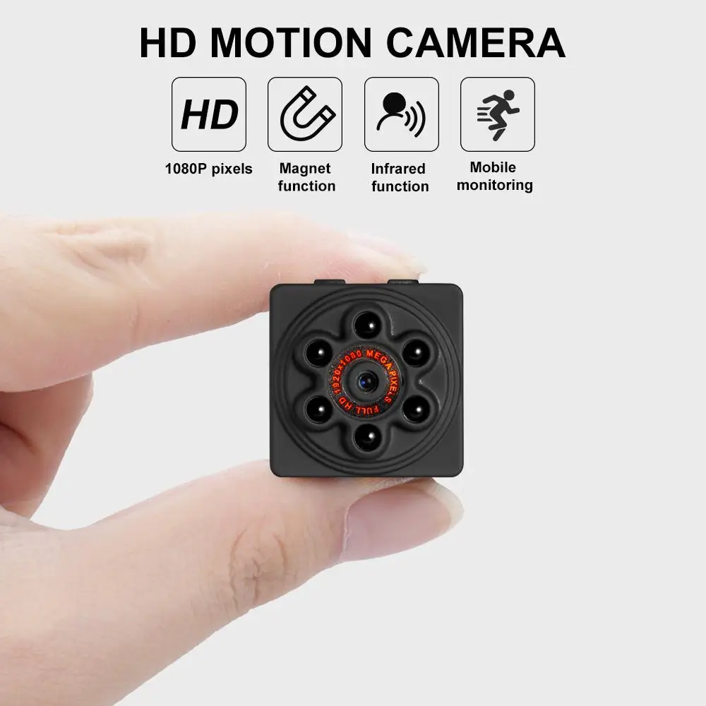 MeterMall мини камера HD 1080P датчик ночного видения Видеокамера движения DVR микро камера Спорт DV видео маленькая камера
