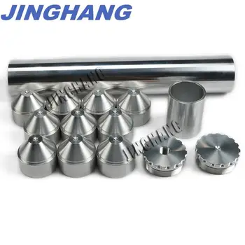 

2"X12" FUEL FILTER For NAPA 4003, WIX 24003 1/2-28,5/8-24 6061-T6 Silver Aluminum