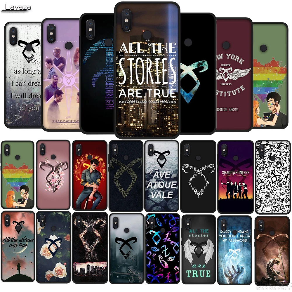 Силиконовый чехол Lavaza shadowhunters из ТПУ для телефона Xiaomi Redmi Note 5 6 7 8 Pro 5A Prime мягкий |