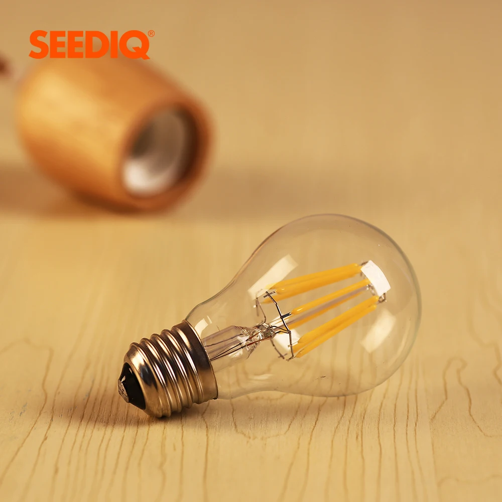 Светодиодная лампа E27 2 Вт 4 6 8 A60 Led 220 в 110 В Ретро светильник ПА накаливания Эдисона