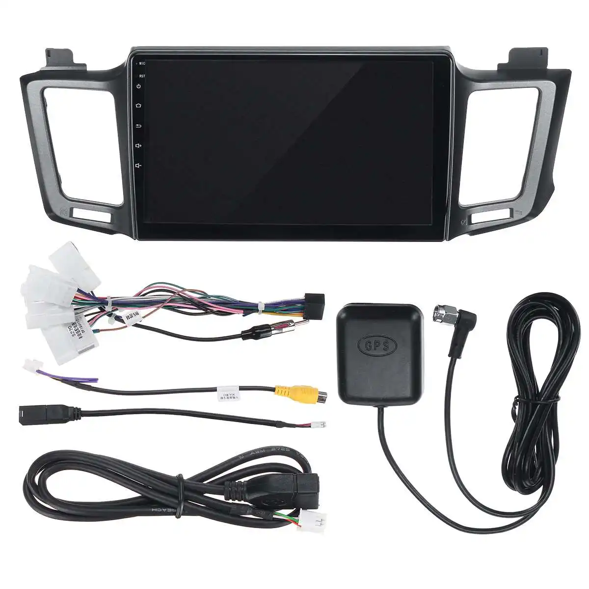 Discount 10.1 Inch 2 DIN for Android 8.0 Car Stereo 2+32G Quad Core MP5 Player GPS WIFI FM AM Radio for Toyota RAV4 2013-2017 11
