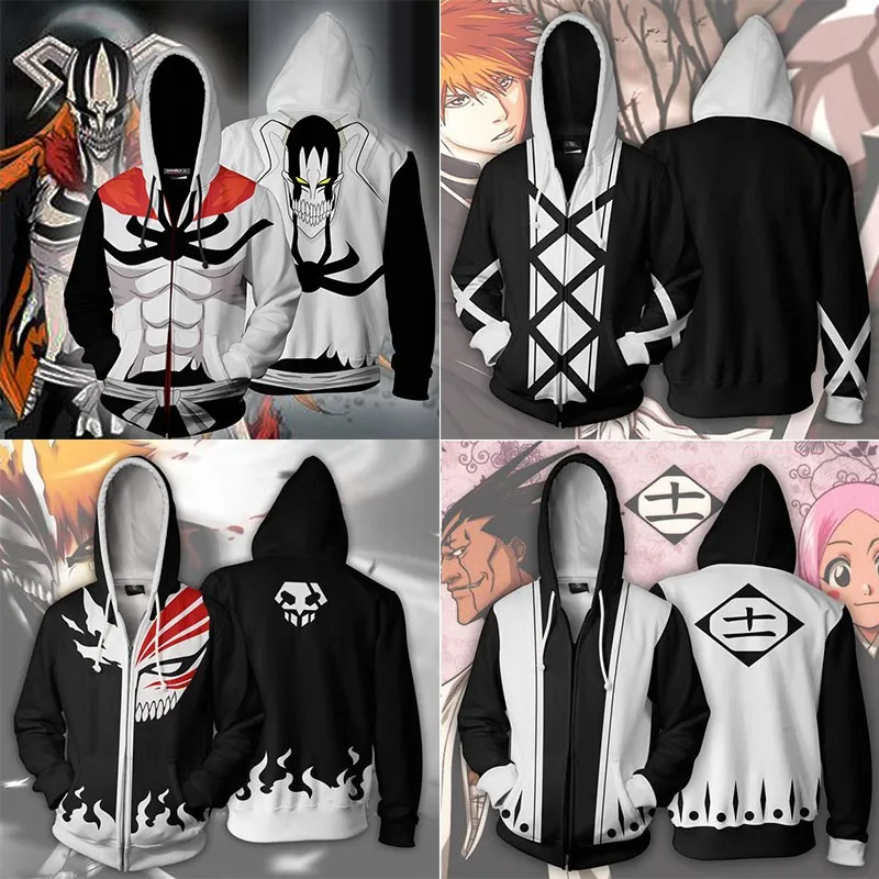 Saver Prices The Style of Your Life Anime BLEACH Kurosaki ichigo Hoodie