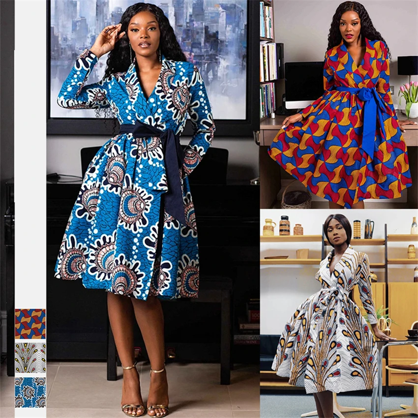 african kimono dress