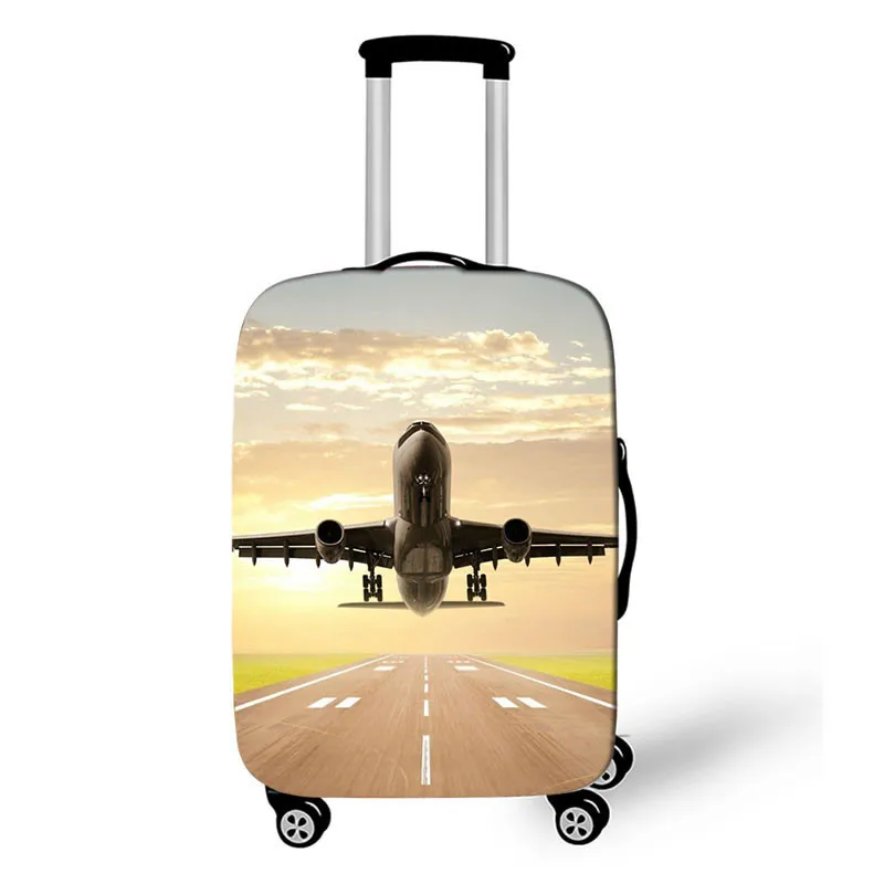 3D Kawaii Чехол для багажа с Микки Маусом, защитный чехол, утолщенный Водонепроницаемый Эластичный чехол для чемодана с Минни для 18-32 дюймов, аксессуары для путешествий - Цвет: 5