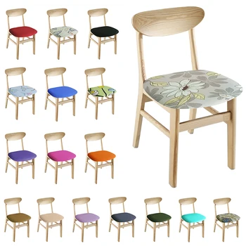 

100% Polyester Stretch Dining Chair Covers Slipcovers Universal Fitting Chair Protective Covers