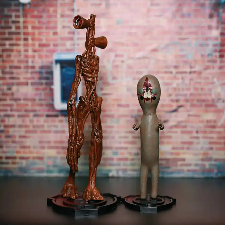 Scp財団フィギュアサイレンヘッドアクションモデルおもちゃscp 173フィギュアscpアクションフィギュア人形おもちゃscpモデルおもちゃギフトのための Action Figures Aliexpress