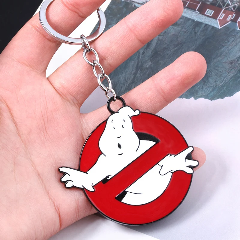 RJ Новое поступление брелок Охотники за привидениями красный Ghostbusters эскадроны