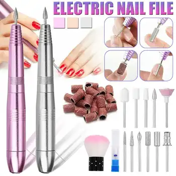 

Portable Electric Manicure Machine Pen Pedicure Professional Electric Nail File Nail Tools Nail Polishing Machine Equipment