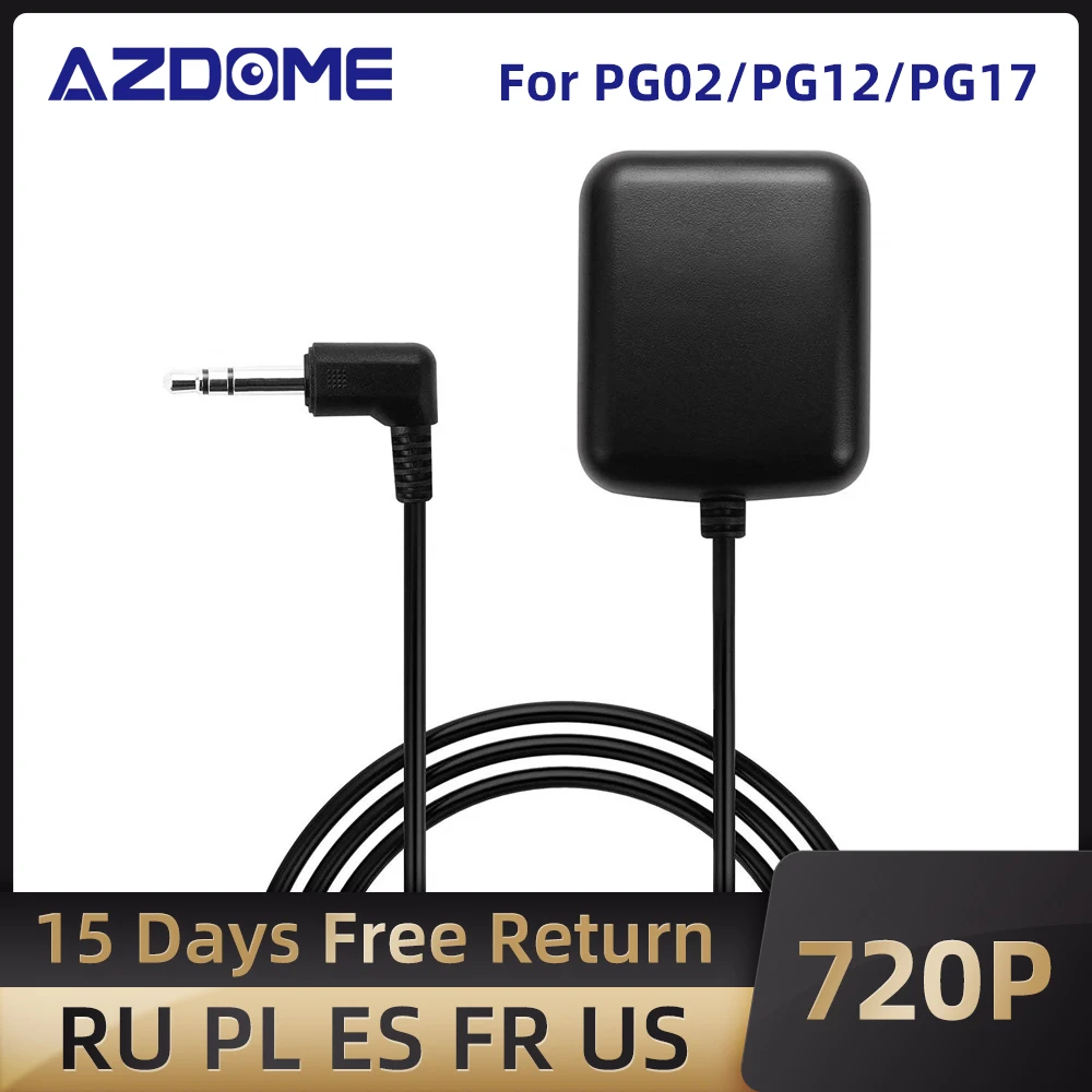 AZDOME GPS модуль для зеркального видеорегистратора PG02 / PG12 PG17 Автомобильный