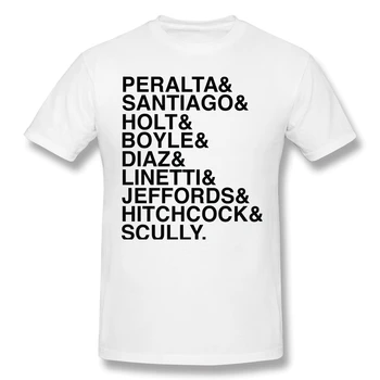 

Men Brooklyn Nine Nine Comedy Crime Drama T-Shirts Funny Tops Brooklyn 99 Pure Cotton Tees Harajuku TShirt