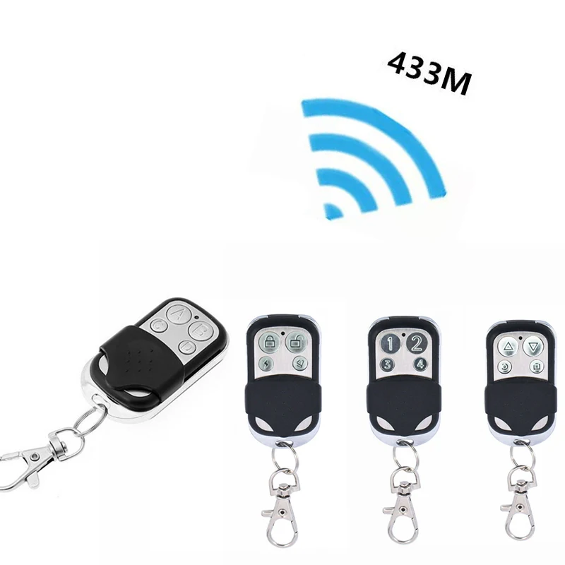 4 Buttons 433MHZ Clone Fixed Learning Code Cloning Remotes Control Duplicator Garage Command Opener For Door | Электроника