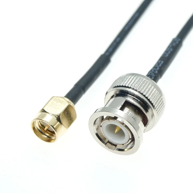 SMA Коннектор типа Папа папа RG316/RG174 RF соединительный кабель Pigtail высокое