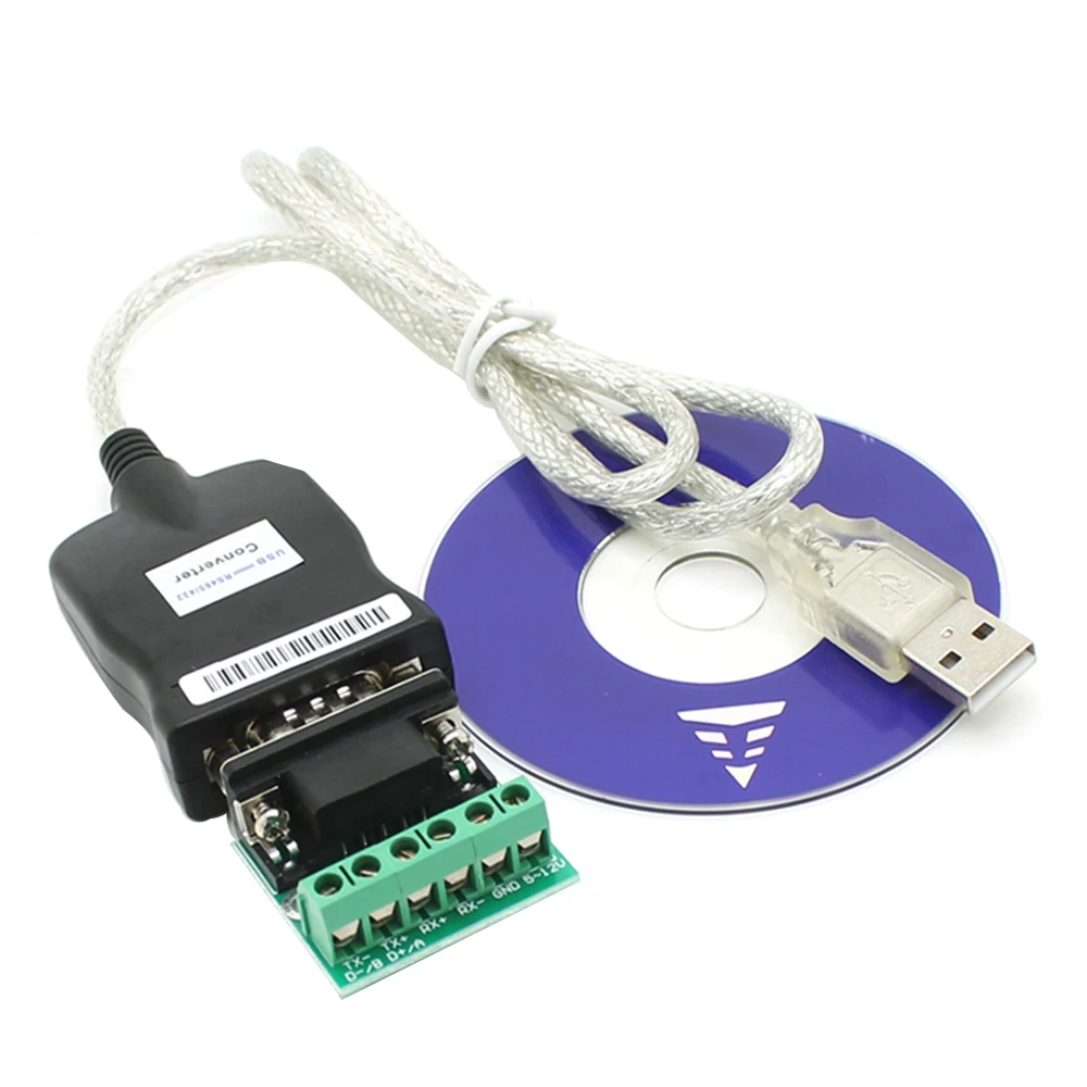 

New USB 2.0 USB 2.0 To RS485 RS-RS422 RS-DB9 Converter Cable Female Adapter COM Serial Device Port Converter Adapter Cable