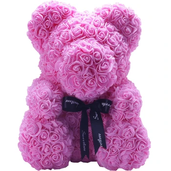 

25cm and 40cm Valentine's day gift wedding decoration PE foam Rose Teddy Bear