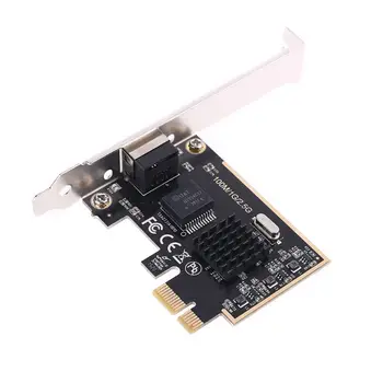 

2020 New PCI Express PCI-E 2.5G Net work Card 2500Mbps Adapter PCIe 1X 2.5G lan Card with Realtek8125 chipset High Quality