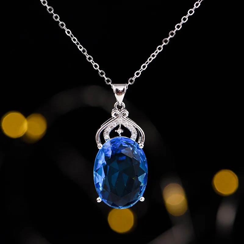 Pendant Necklace 925 Silver Jewelry for Female 4