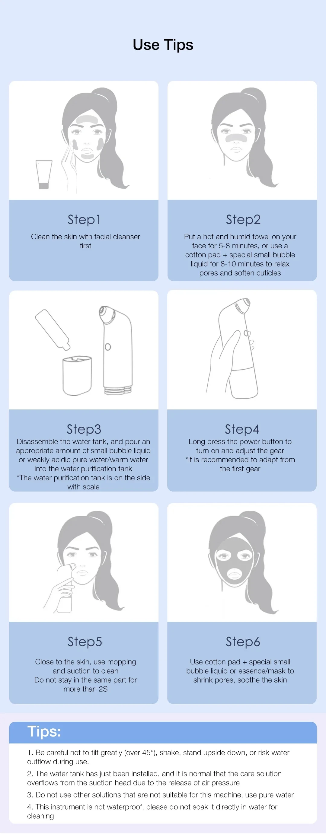 New Xiaomi DOCO Pore Vacuum Cleaner Blackhead Remover Electric Acne Cleaner Pore Cleaner Machine Facial Beauty Clean Skin Tool