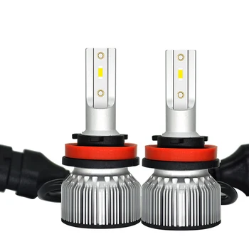 

D2S Mini Car Headlight LED H7 H4 60W 10000LM H1 led Auto Bulb lamp H3 H8 H11 9005 HB3 HB4 turbo led Motorcycle fog light 12v 24v