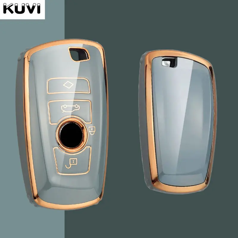 Key Case Key Case Cover Car Key Shell Plating For BMW F20 F30 G20 F31 F34 F10 G30 F11 X3 F25 X4 I3 M3 M4 1 3 5 Series