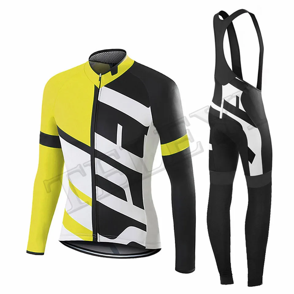 2020 SPECIALIZEDING Long Sleeve Cycling Jersey Set Mountain Bike Clothes Wear Maillot Ropa Ciclismo Quick dry men bike clothing