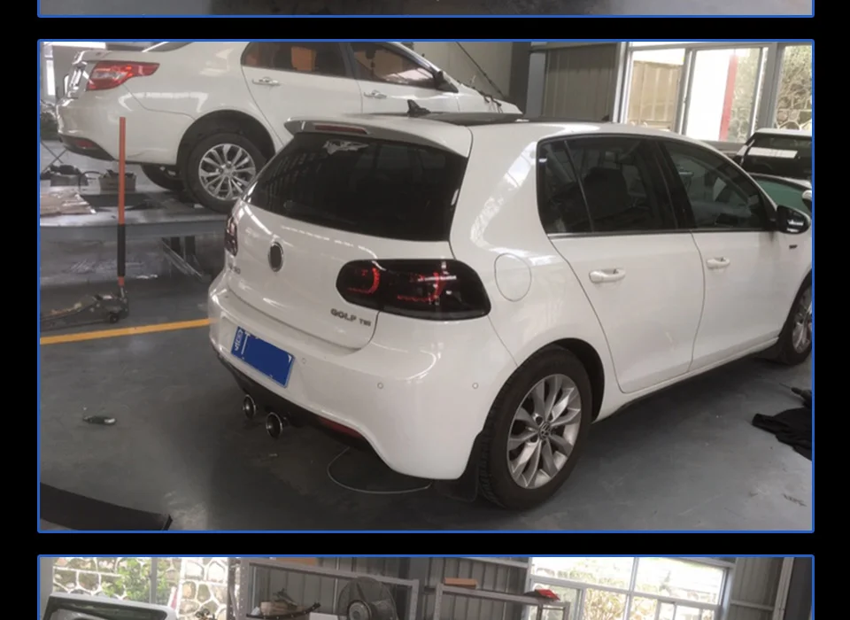 Автомобильный стильный задний светильник для Volkswagen Golf 6 Golf6 MK6, светодиодный задний светильник для R20, для MK6, задний светильник с дизайном Plug and Play