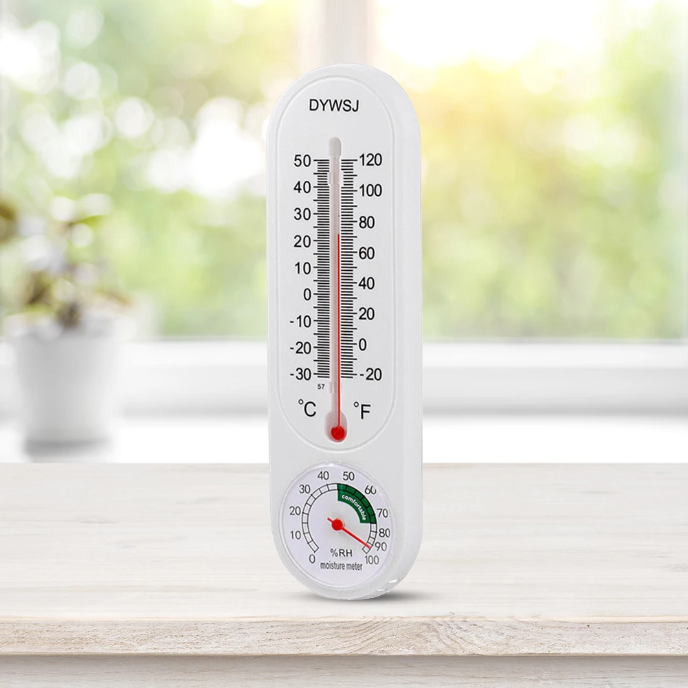 Wall hanging thermometer for indoors outdoors garden greenhouse home office BHEP 