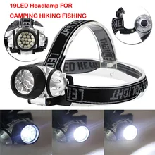 19 светодиодный Яркий Головной фонарь лампа Кемпинг Туризм рыболовное освещение безопасность и выживания 8,12