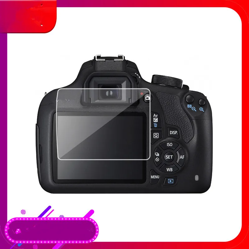 2 шт. камера ЖК-панель Защитная пленка для экрана защита Canon EOS 1200D 1300D 1500D |