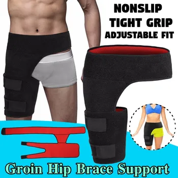 

Groin Compression Hip Support Brace Sciatica Pain Relief -injured Groin Hamstring Thigh Hip and More Nonslip Tight Grip