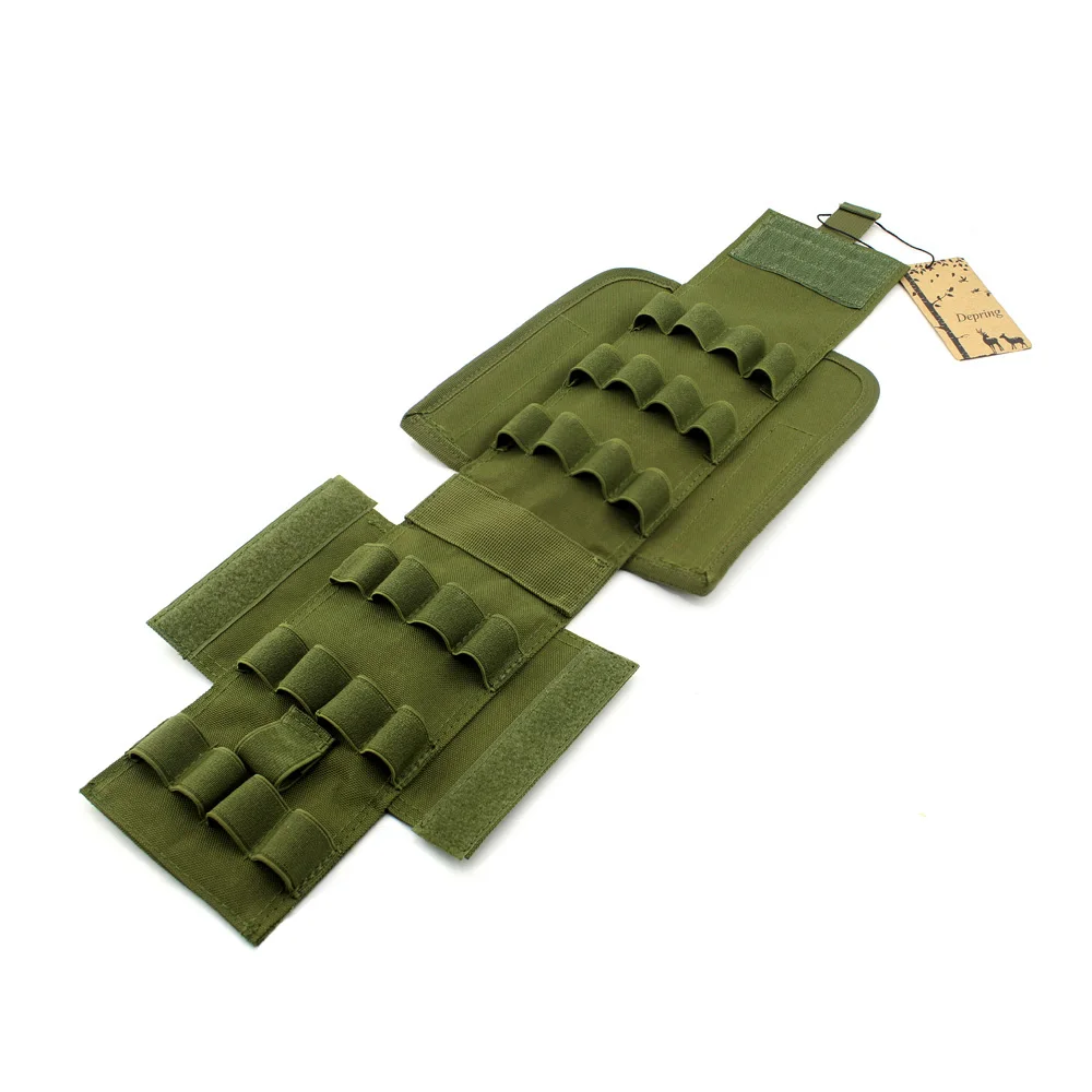 CQC тактический MOLLE подсумок 25 круглый 12 калибровочных снарядов для перезарядки ружья нейлоновый картриджный мешочек принадлежности для охоты