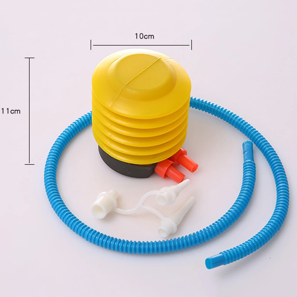 High performance Mini Foot Air Pump Yoga Ball Inflatable Cushion Swimming Pool Tube Inflator 4'' for Raft Swimming Ring Toy Ball