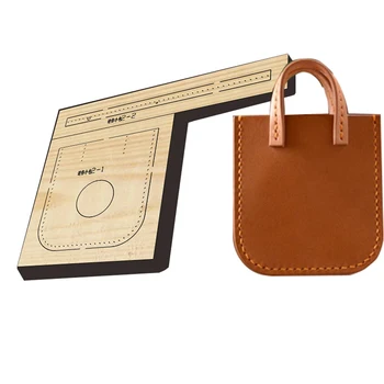 

DIY leather craft mini bag hanging decoration die cutting knife mold 85x80mm