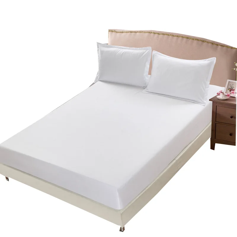 

Mattress Cover198*203cm Waterproof Smooth Top Hypoallergenic Mattress Protector Against Dust Mites and Bacteria Fitted Sheet