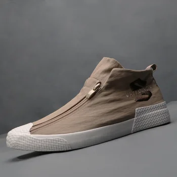 

Spring Solid Men's Boat Footwear Fashion Genuine Leather Loafers Slip On&Lace Up Casual Shoes Man Comfortable Lazy Shoes G14-04