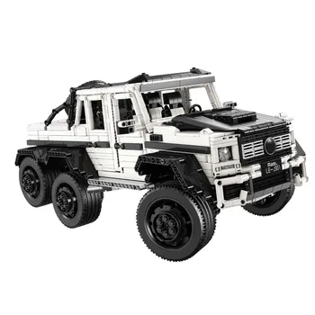 

3300PCS Technic Series RC Car MOC 2425 G63AMG 6X6 LAND CRUISER Set Model Building Blocks Bricks Cars Toys For Children