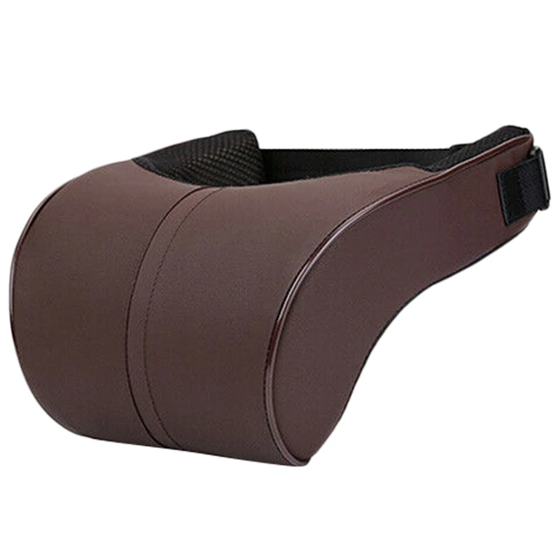 Поддержка шеи автомобильное сиденье подголовник подушка кости мягкая прокладка из пены с эффектом памяти Подушка кофе