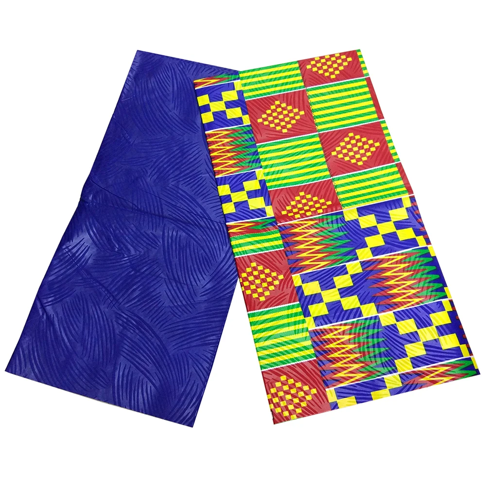 Мода Анкара африканская печать воск ткань настоящий голландский воск хлопок швейный tissu для вечернего платья 6 ярдов