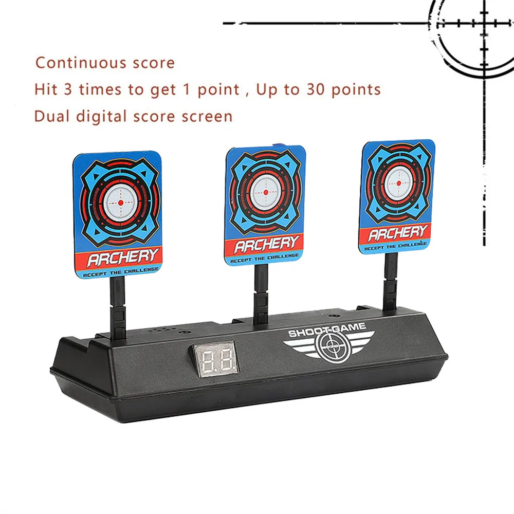 electronic target for nerf guns