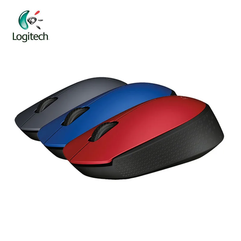 Беспроводная мышь logitech M170 2,4G 2,4 GHz с 1000 точек/дюйм нано-приемником с разрешением мощности для ПК и игр, поддержка официальной проверки