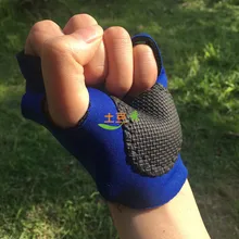 Перчатки для фитнеса с защитой на полпальца, перчатки на полпальца, спортивный аппарат для тренировок мужчин и женщин, противоскользящая штанга для тяжелой атлетики D