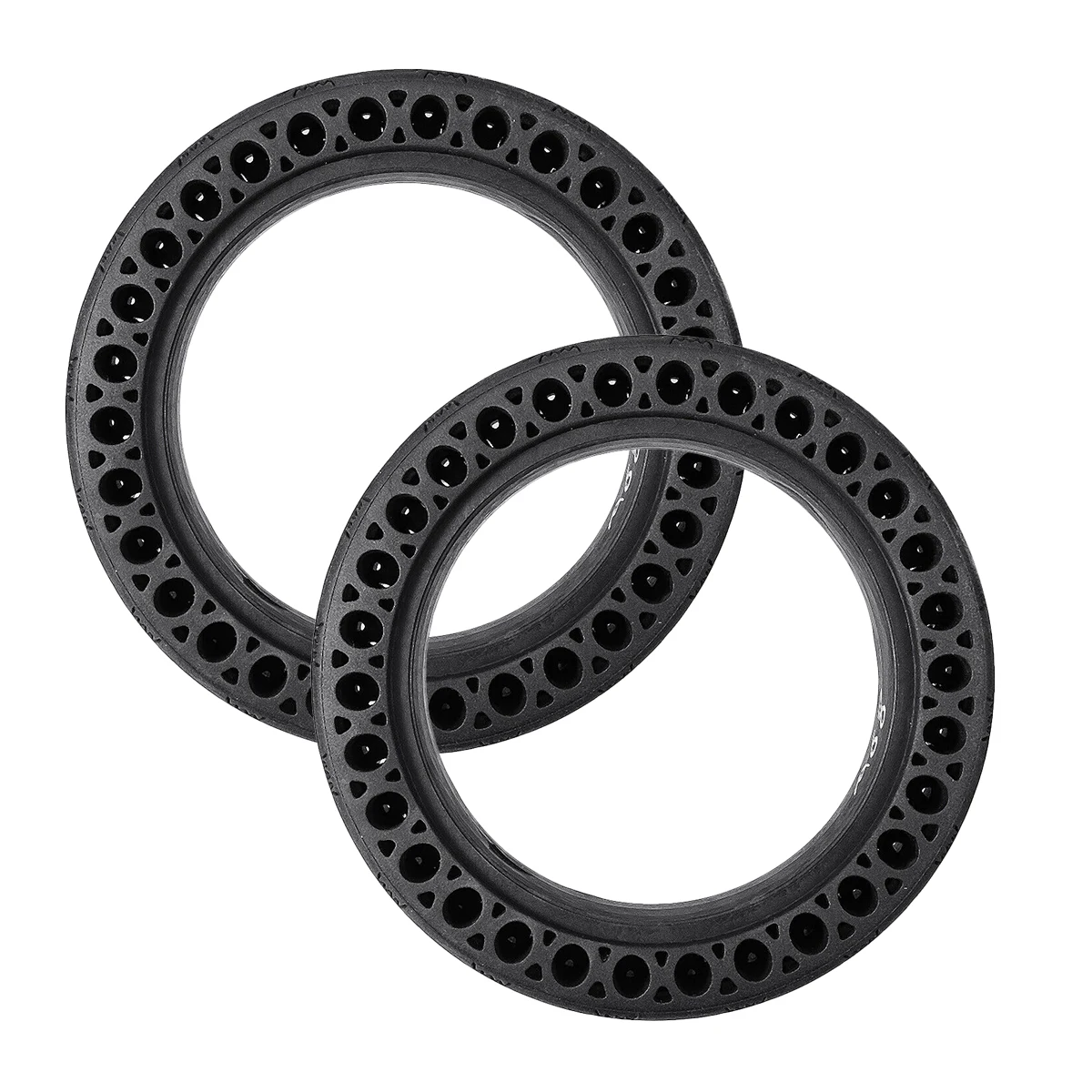 

2pcs Solid Tire For Xiaomi M365 Electric Scooter Rubber Black Kit Replacement