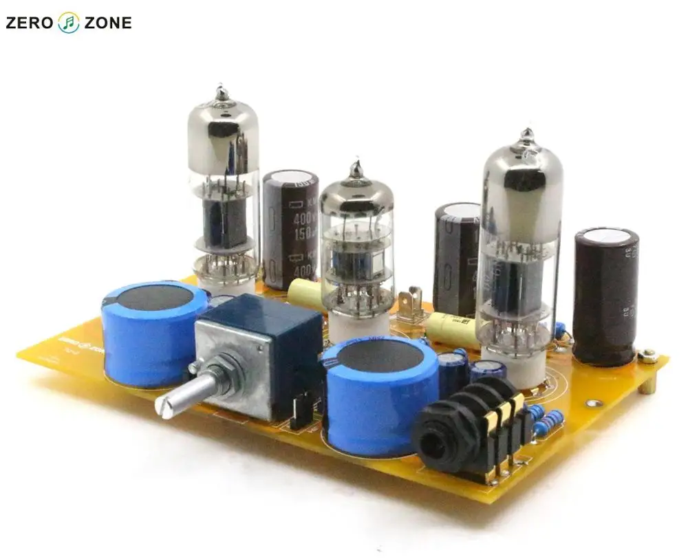 GZLOZONE TU 2 Modified WCF 6N2 + 6N6 Tube усилитель для наушников ALPS потенциометр|board board|potentiometer