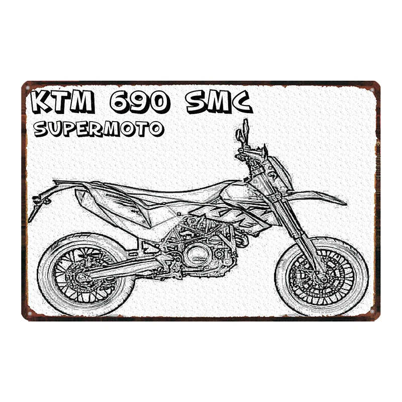 DU-3808 Isle Of Man TT Motorcycle Tin Signs Plaque Metal Vintage Shabby Chic Wall The Pub Bar Shop Garage Home Decoration DU-3799A - Цвет: DU-3808