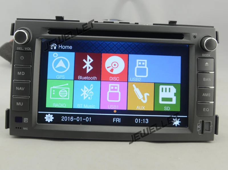 Автомобильный DVD GPS Радио Навигация для Kia Soul 2009-2011 с Bluetooth, IPOD mirror link