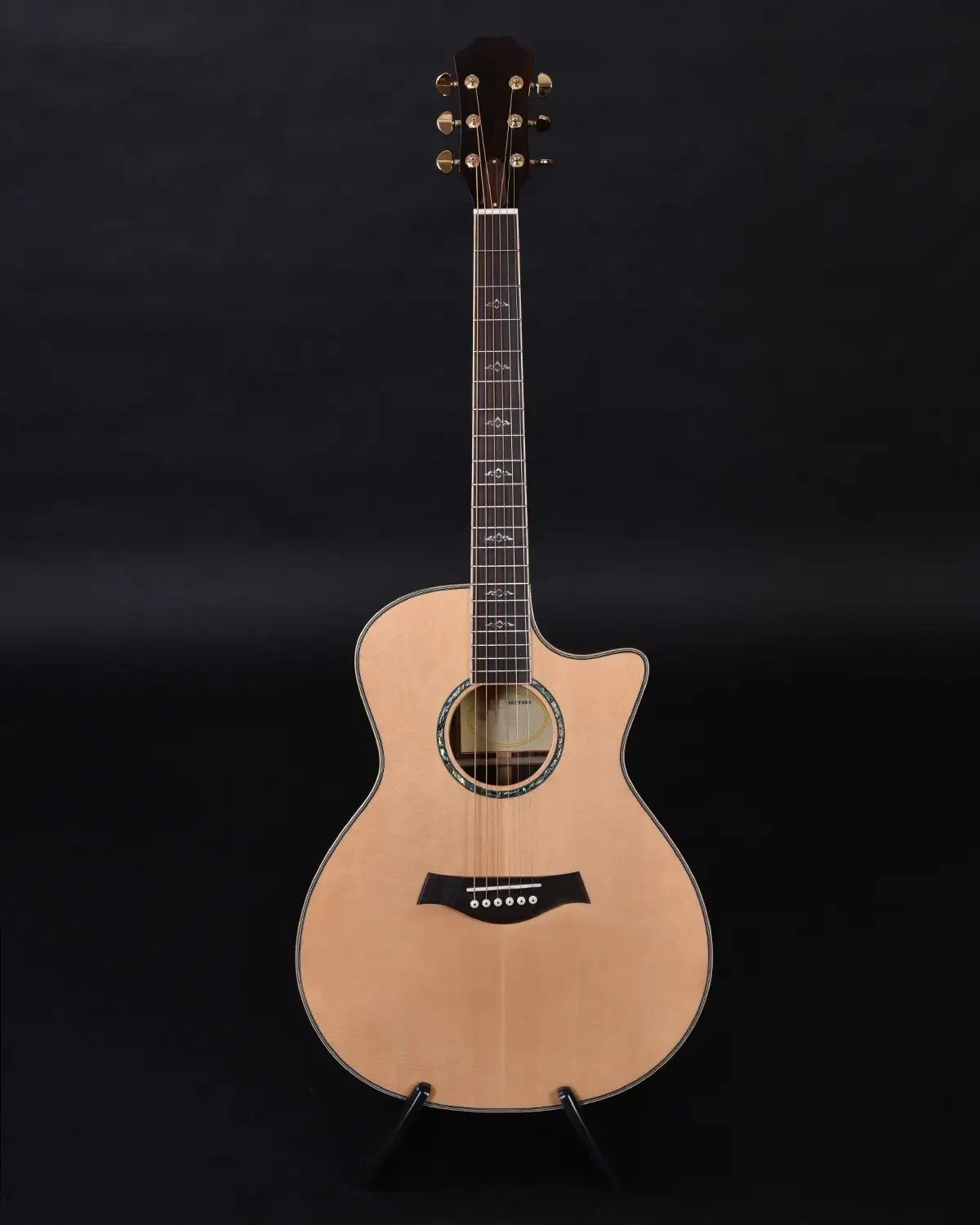 

814 style GA cut way handcraft acoustic guitars, guitar acoustic, acoustic electric guitars