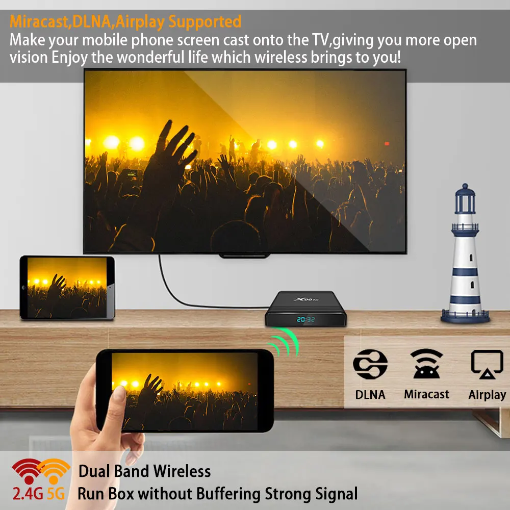 Transpeed Max Plus Android 9,0 Восьмиядерный ТВ приставка RK3368 PRO 64 Гб 128 ГБ 4K Google Play Youtube Netflix высокопроизводительный процессор ТВ приставка