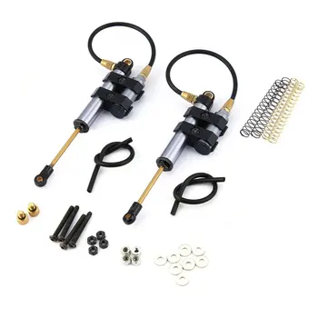 

2pcs 110mm Adjustable Piggyback Damper Gun Shock Absorber for Traxxas HSP Redcat RC4WD Tamiya Axial SCX10 D90 RC Crawler Car