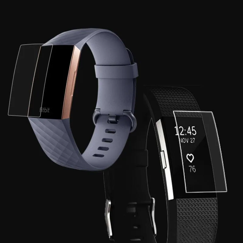 5 шт Анти-Царапины Ультра прозрачная защитная пленка для Fitbit заряд 2/3 Charge3 | Смарт-аксессуары -1005002258523054