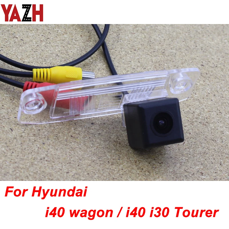YAZH HD камера заднего вида для hyundai i40 wagon/i40 i30 Tourer HD CCD ночного видения Водонепроницаемая Автомобильная камера заднего вида для движения задним ходом